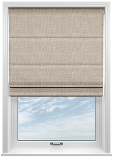 Kildare, Barley - Motorised Roman Blind